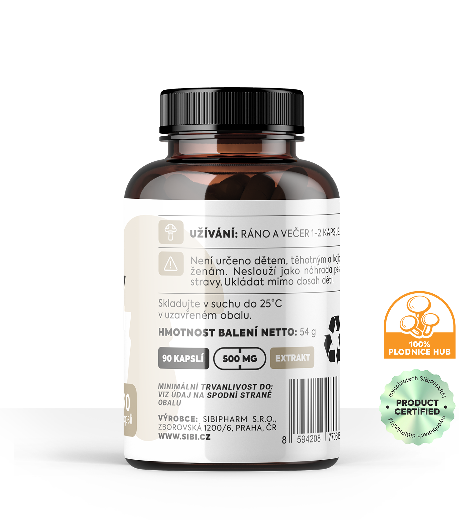 KLOUBY & KOSTI KOMPLEX HOUBOVÉ EXTRAKTY 90 KPS 500 MG